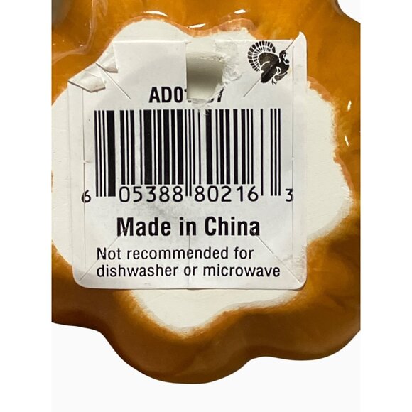 Decorative Ceramic Harvest Cornucopia Thanksgiving Salt and Pepper Shaker Set - Picture 9 of 10